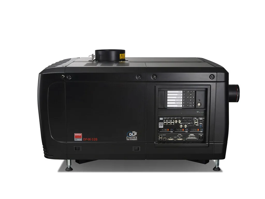 High-Resolution Barco DP4K-32B /2 3-DLP DCI Digital Cinema Projector