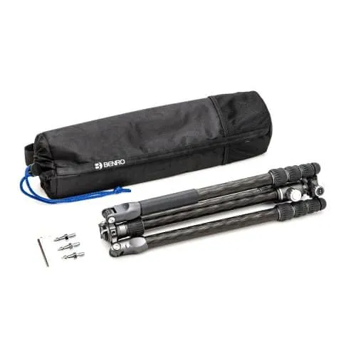 Benro Rhino 14C, Carbon Fibre, Centre Column, Photo Tripod, Twist Lock, VX20 Head