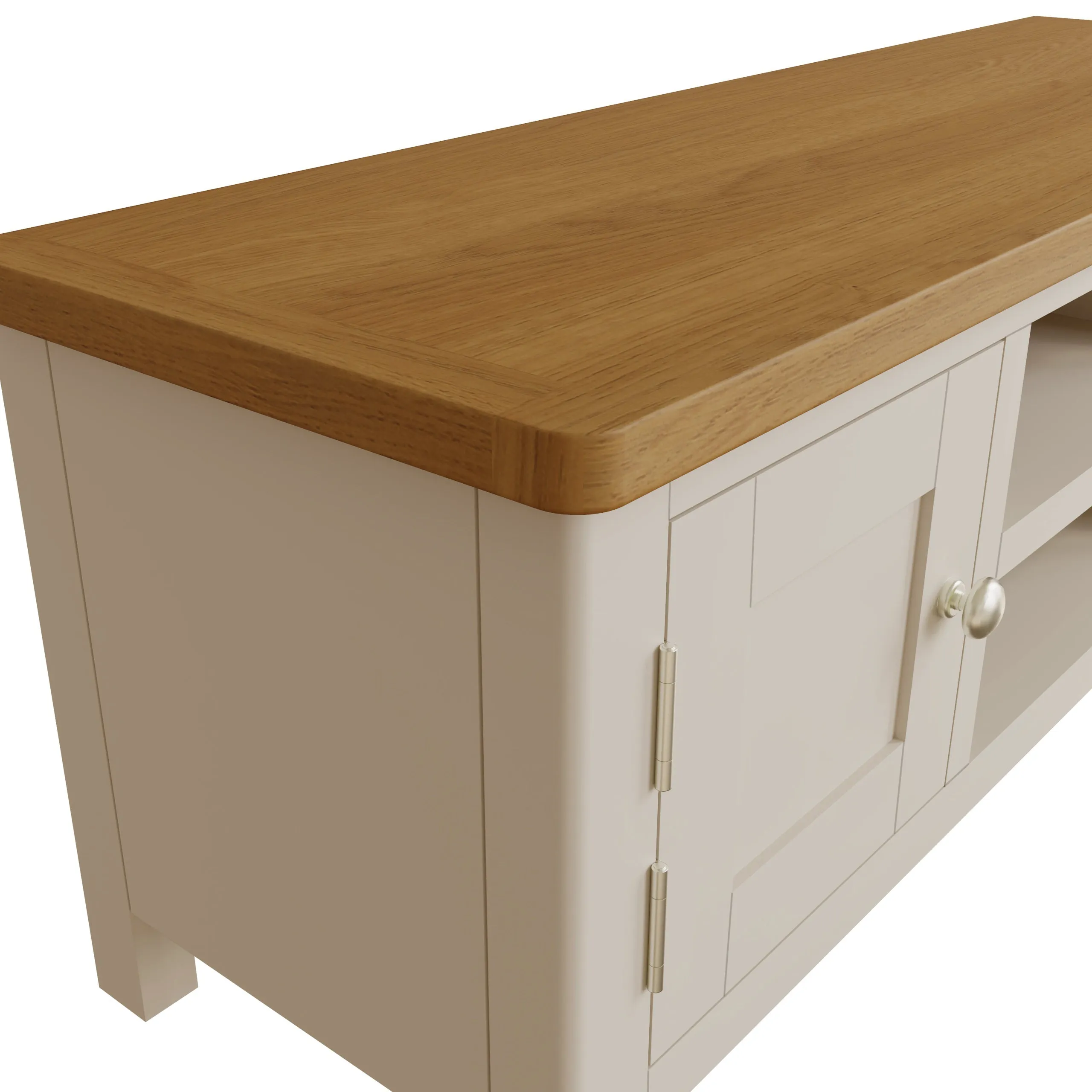 Beverley Dove Grey  TV Unit Large 120 x 38 x 45 cm
