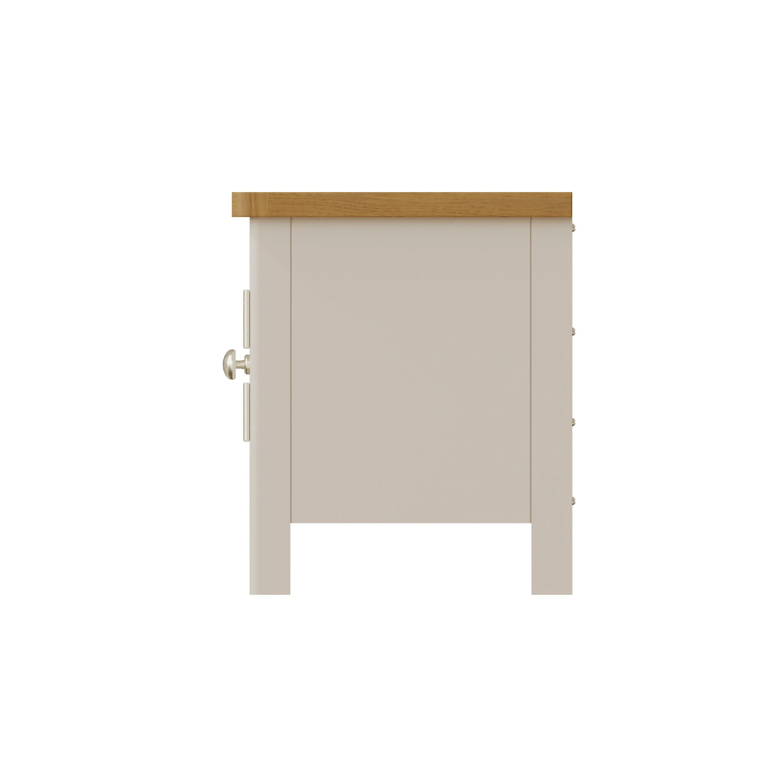Beverley Dove Grey  TV Unit Large 120 x 38 x 45 cm