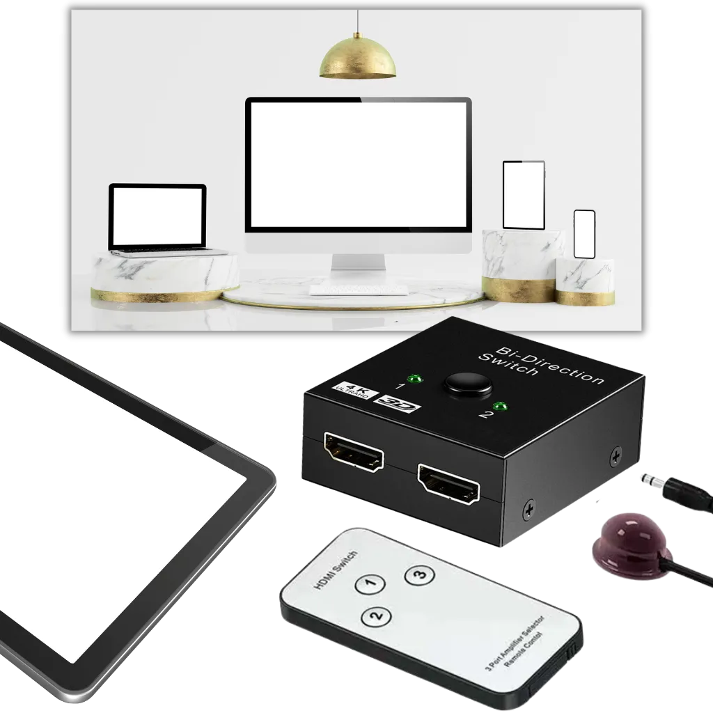 Bi-directional HDMI Splitter 4K