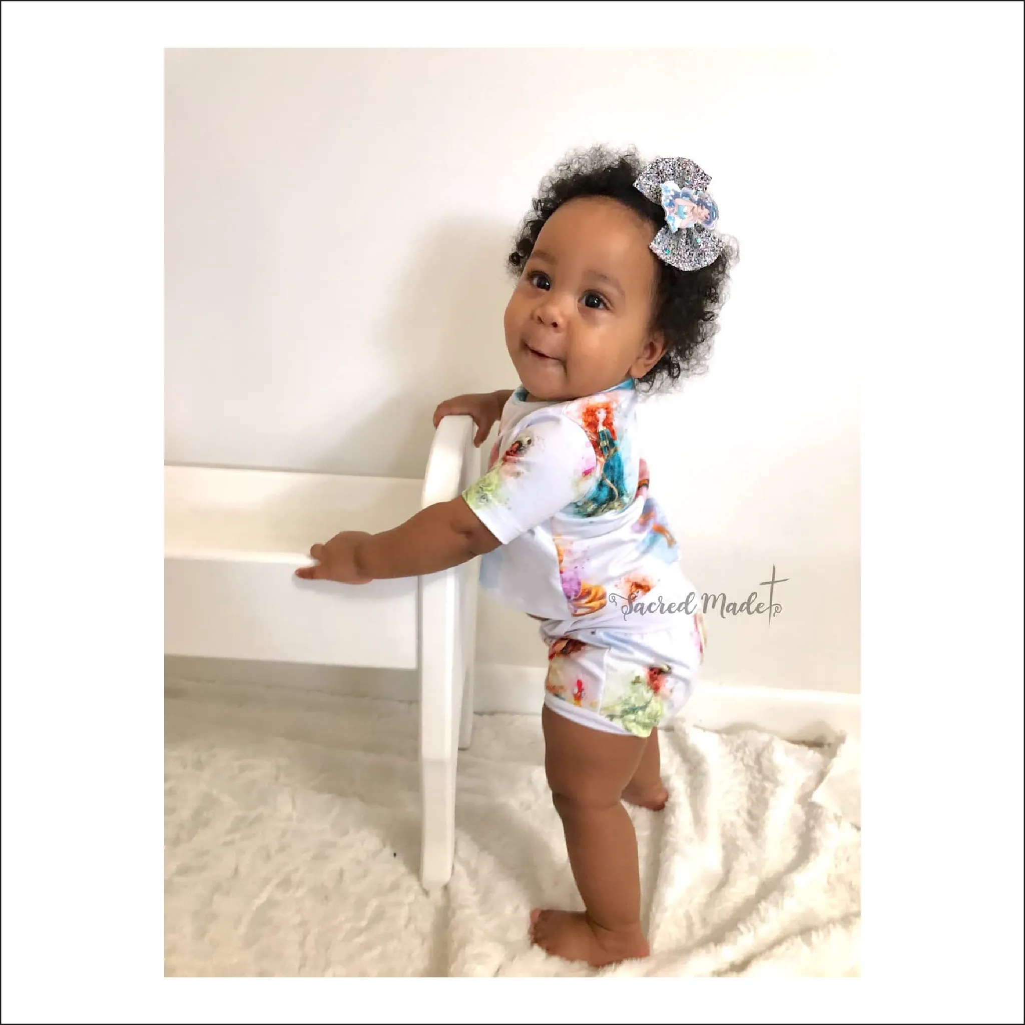 Blakely Bummies   Tee | Newborn to Preschool Sizes NB - 4 | Beginner Level Sewing Pattern