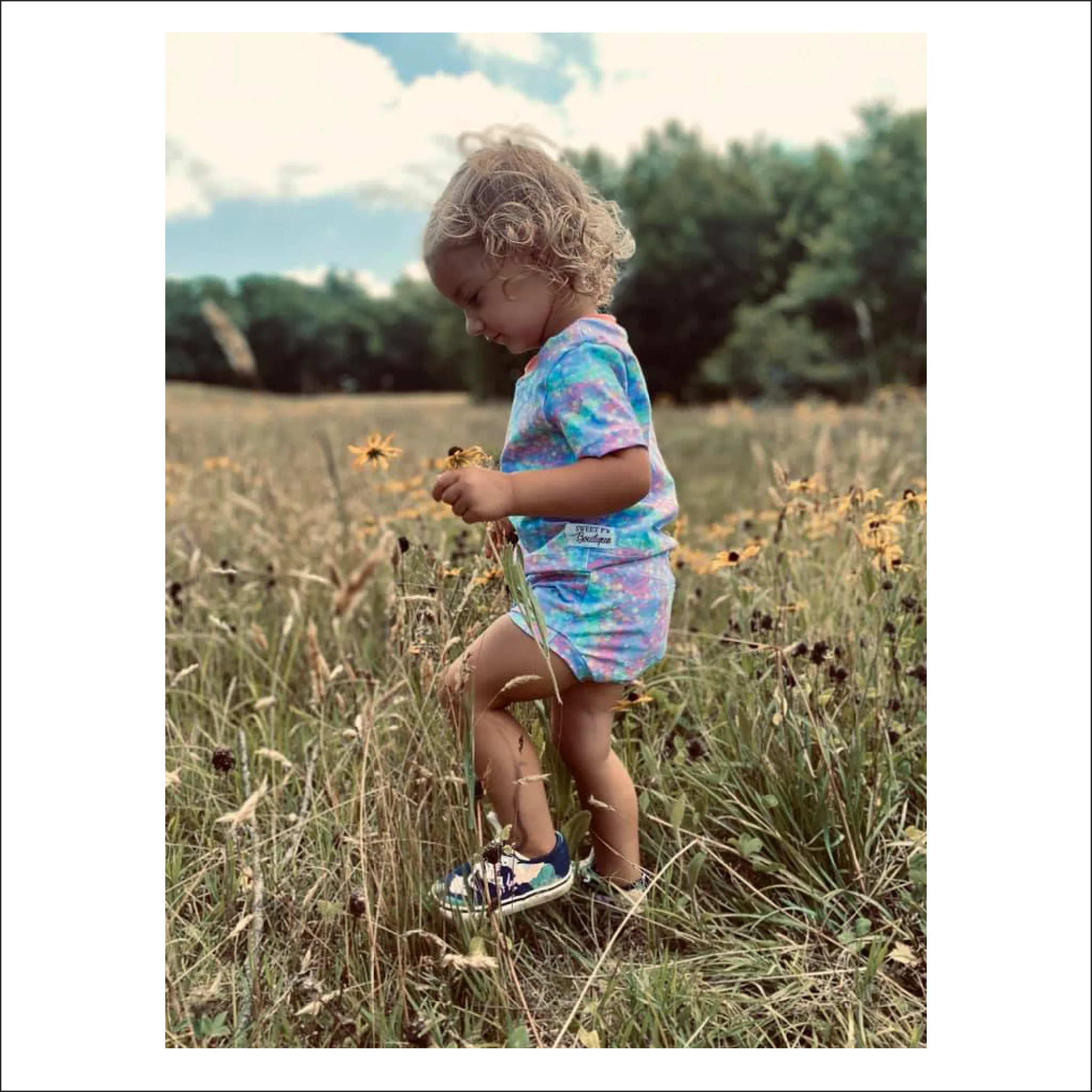 Blakely Bummies   Tee | Newborn to Preschool Sizes NB - 4 | Beginner Level Sewing Pattern