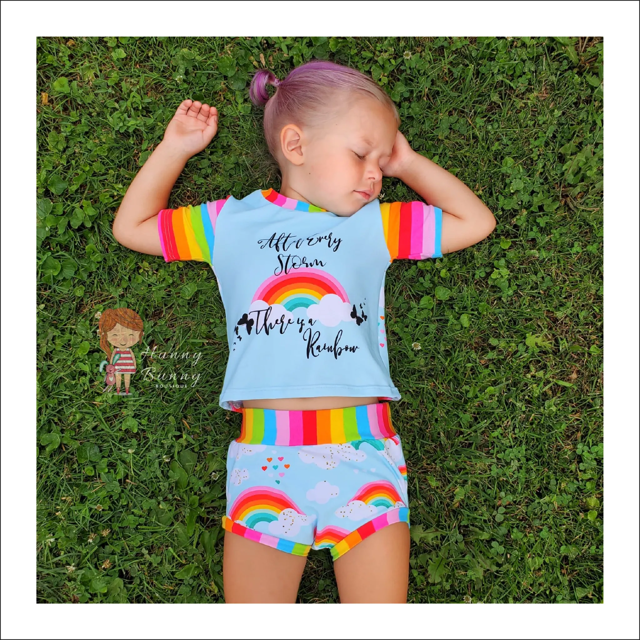 Blakely Bummies   Tee | Newborn to Preschool Sizes NB - 4 | Beginner Level Sewing Pattern