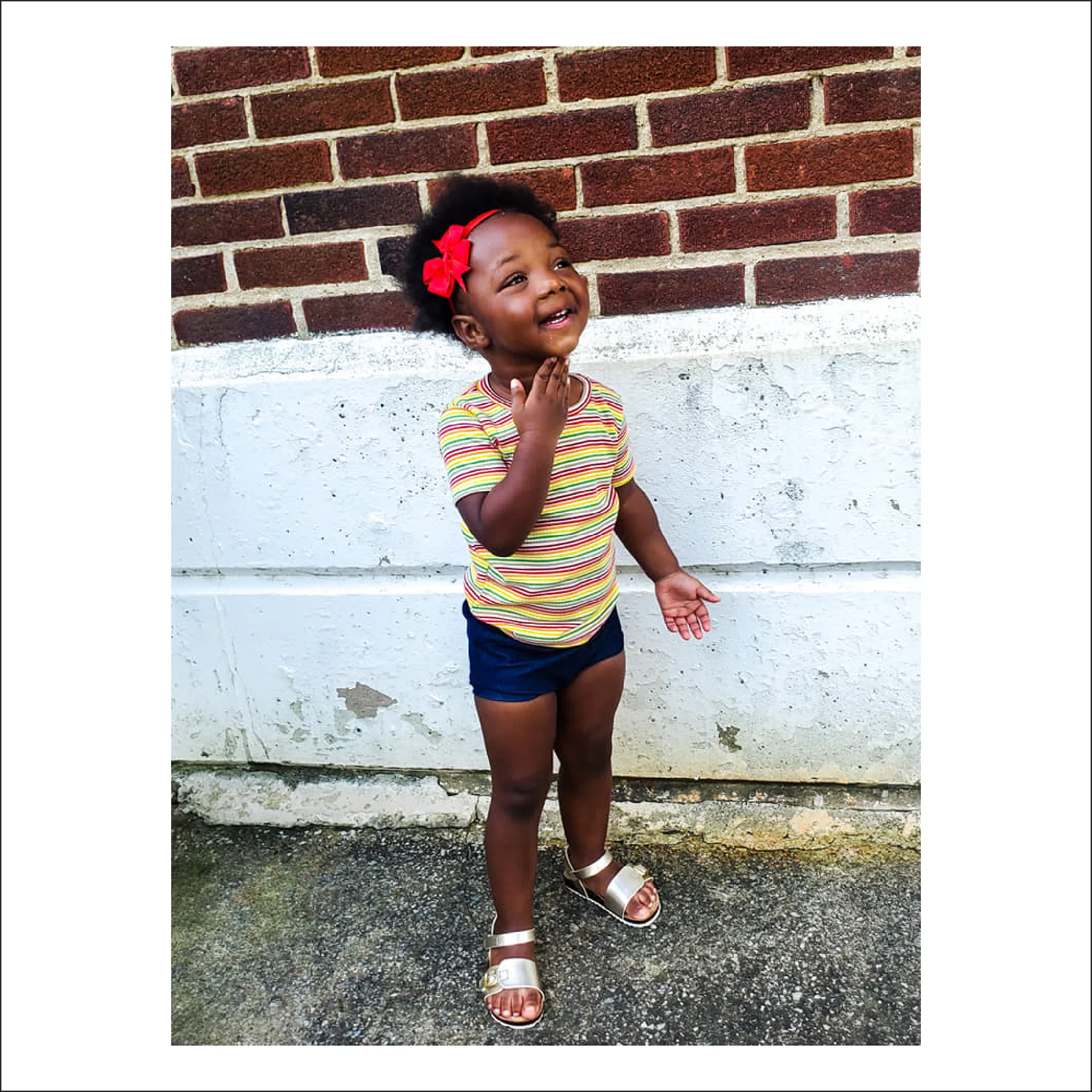 Blakely Bummies   Tee | Newborn to Preschool Sizes NB - 4 | Beginner Level Sewing Pattern