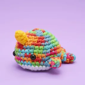 Boogie Bjørn the Rainbow Narwhal Beginner Crochet Kit