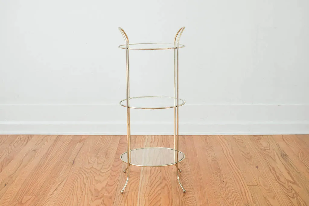 Brass & Glass Shelf