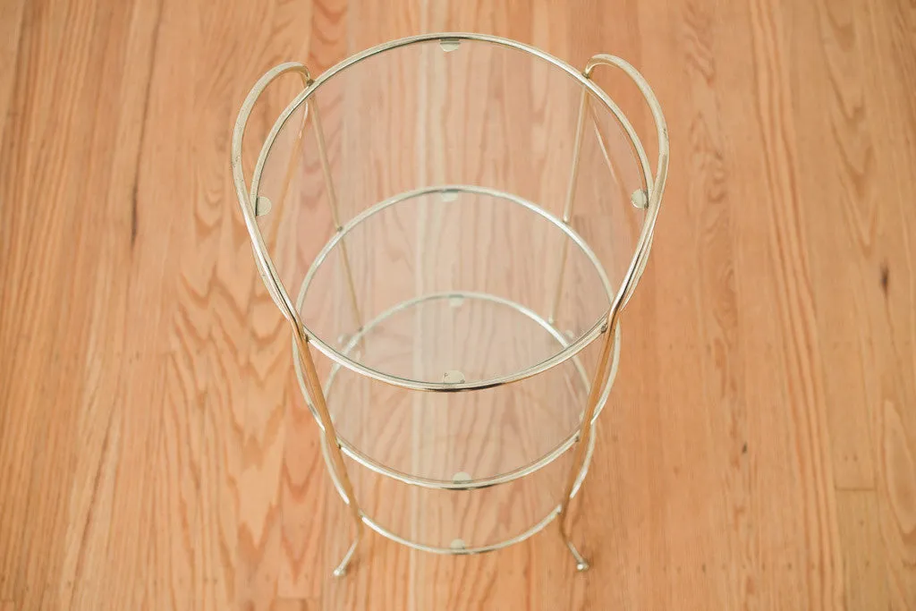 Brass & Glass Shelf