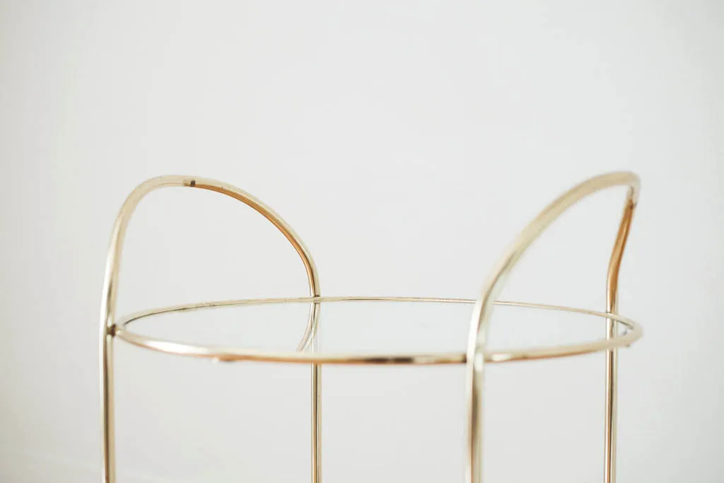 Brass & Glass Shelf