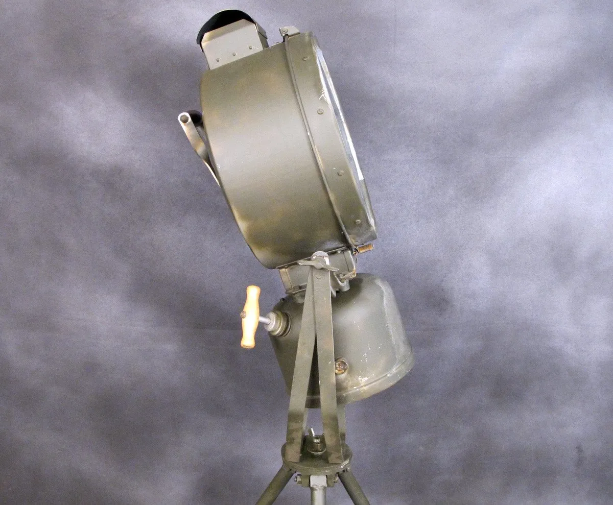 British WW2 Tiley FL6 Floodlight Projector with Tripod Mount