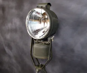 British WW2 Tiley FL6 Floodlight Projector with Tripod Mount
