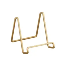 Brushed Gold Square Wire Stand