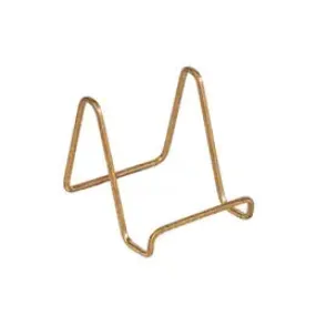 Brushed Gold Square Wire Stand