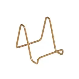 Brushed Gold Square Wire Stand