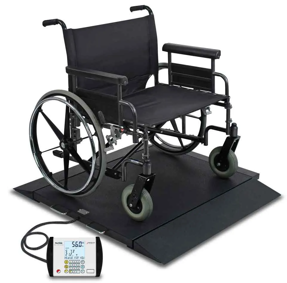 BRW1000 - Detecto - Portable Bariatric Wheelchair Scale