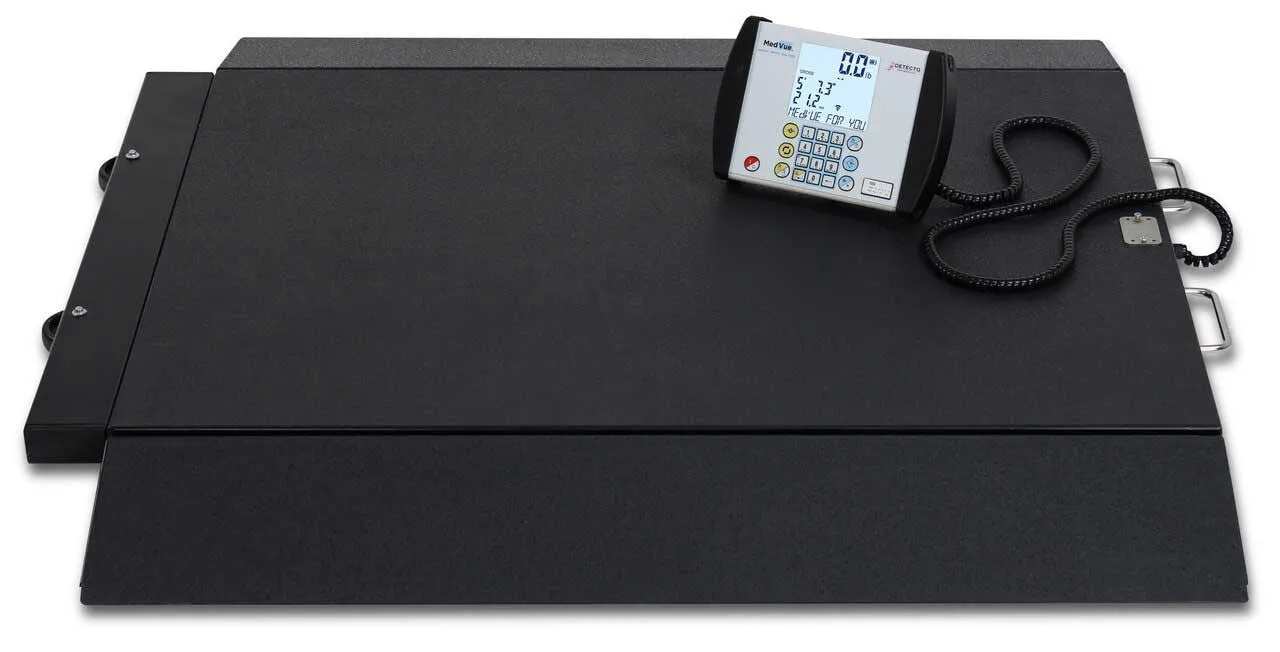 BRW1000 - Detecto - Portable Bariatric Wheelchair Scale