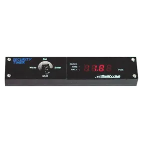 Buddy Club Turbo Timer with Security Lock - Black or Silver