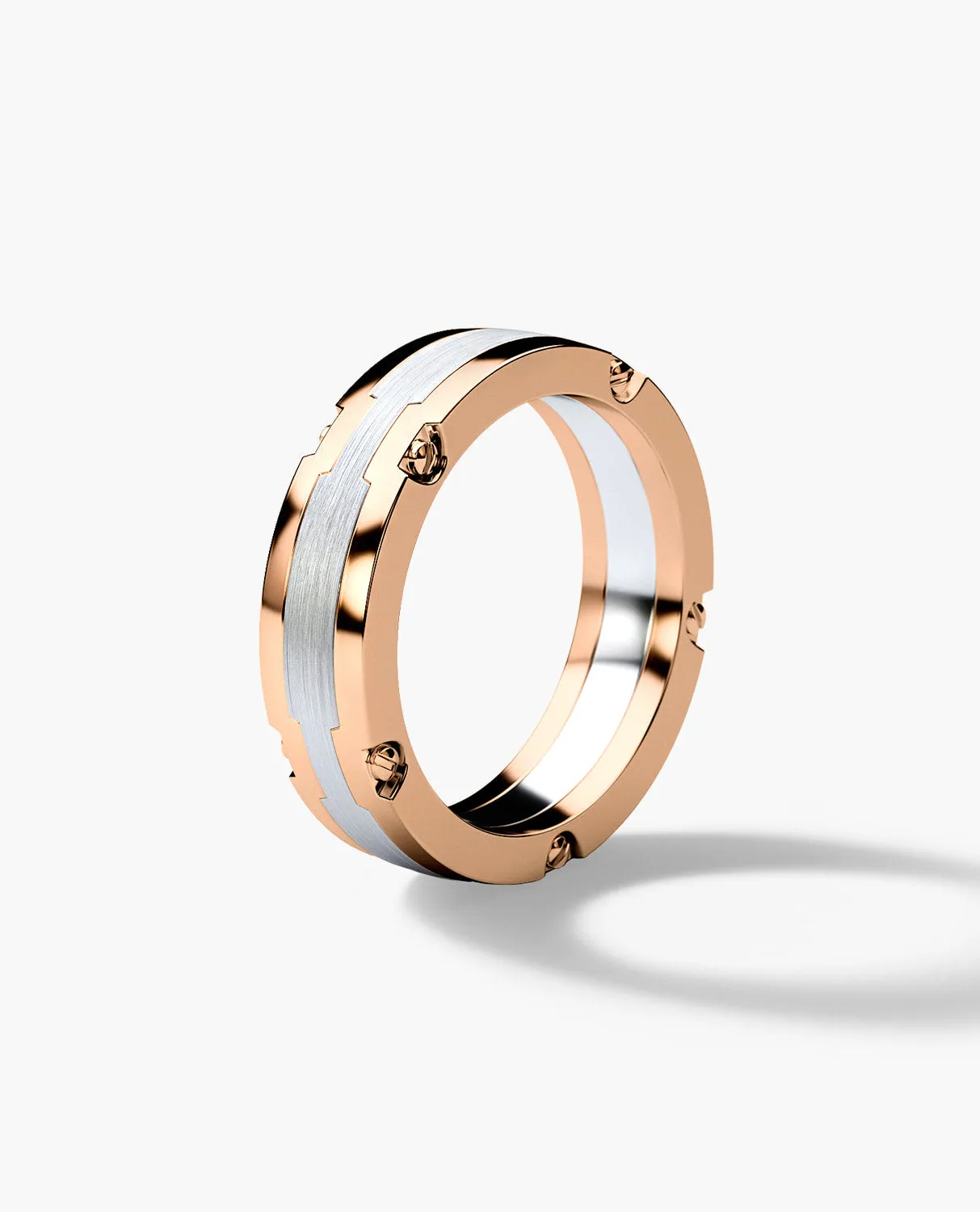 CABARRUS Two-Tone Gold Ring