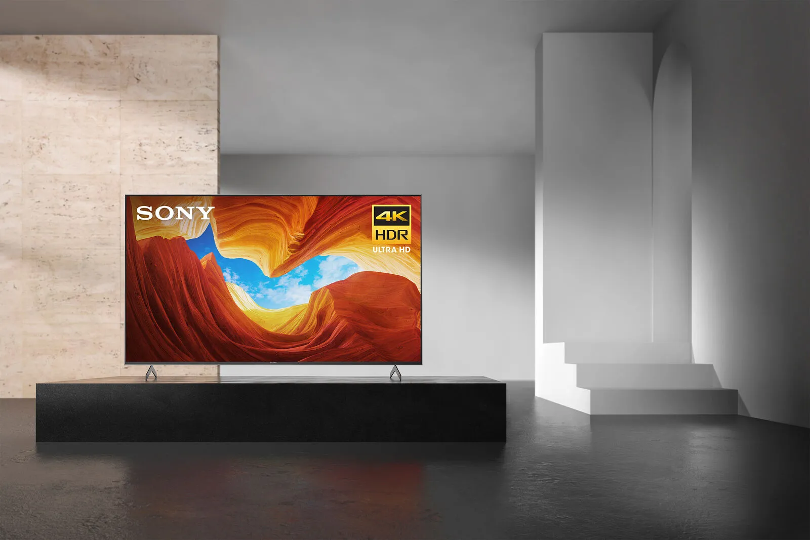 Certified Refurbished - Sony - 55" Class X900H Series LED 4K UHD Smart Android TV