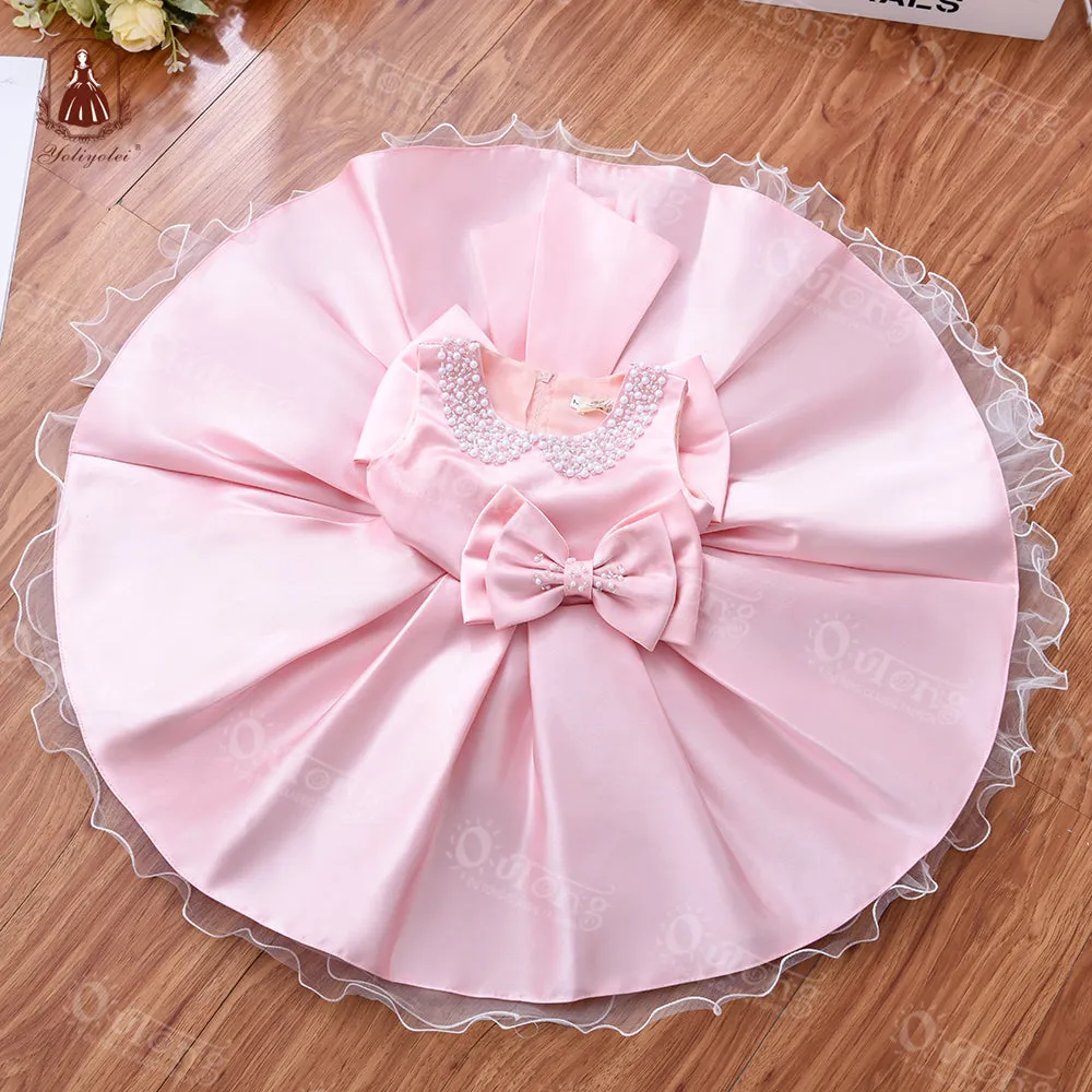 CF1023 1 to 5 Years Outong Yoliyolei For Kids Girls Baby Designers Clothes Dress Princess Dresses