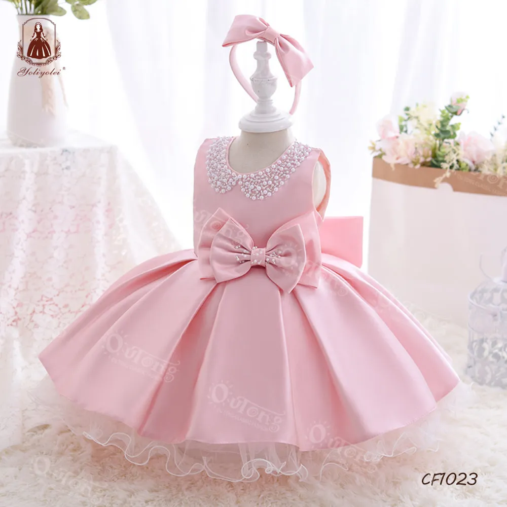 CF1023 1 to 5 Years Outong Yoliyolei For Kids Girls Baby Designers Clothes Dress Princess Dresses