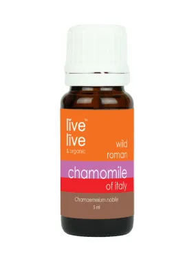 chamomile of italy essential oil, chamaemelum nobile, 5ml, live live & organic
