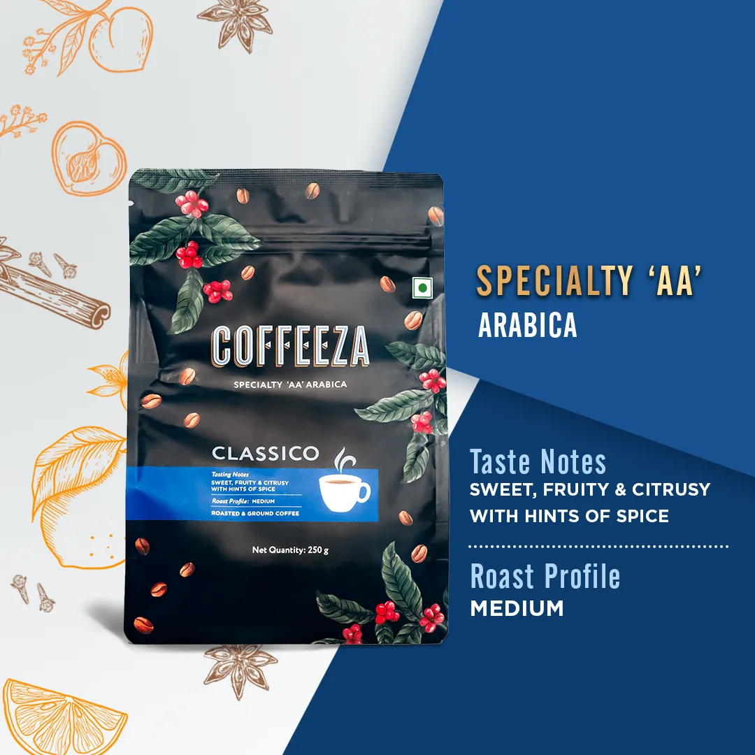 Classico Ground Coffee (Medium Grind)