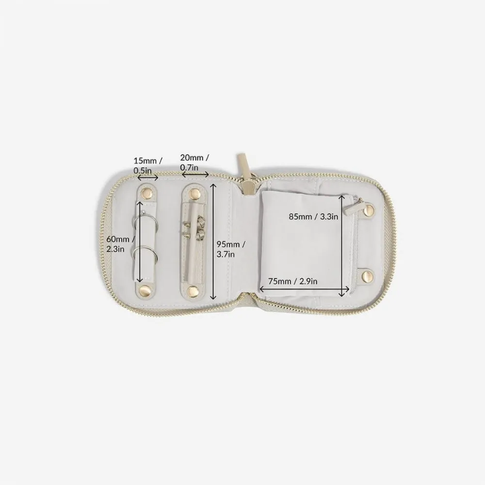 Compact Jewellery Roll - Oatmeal - 75624