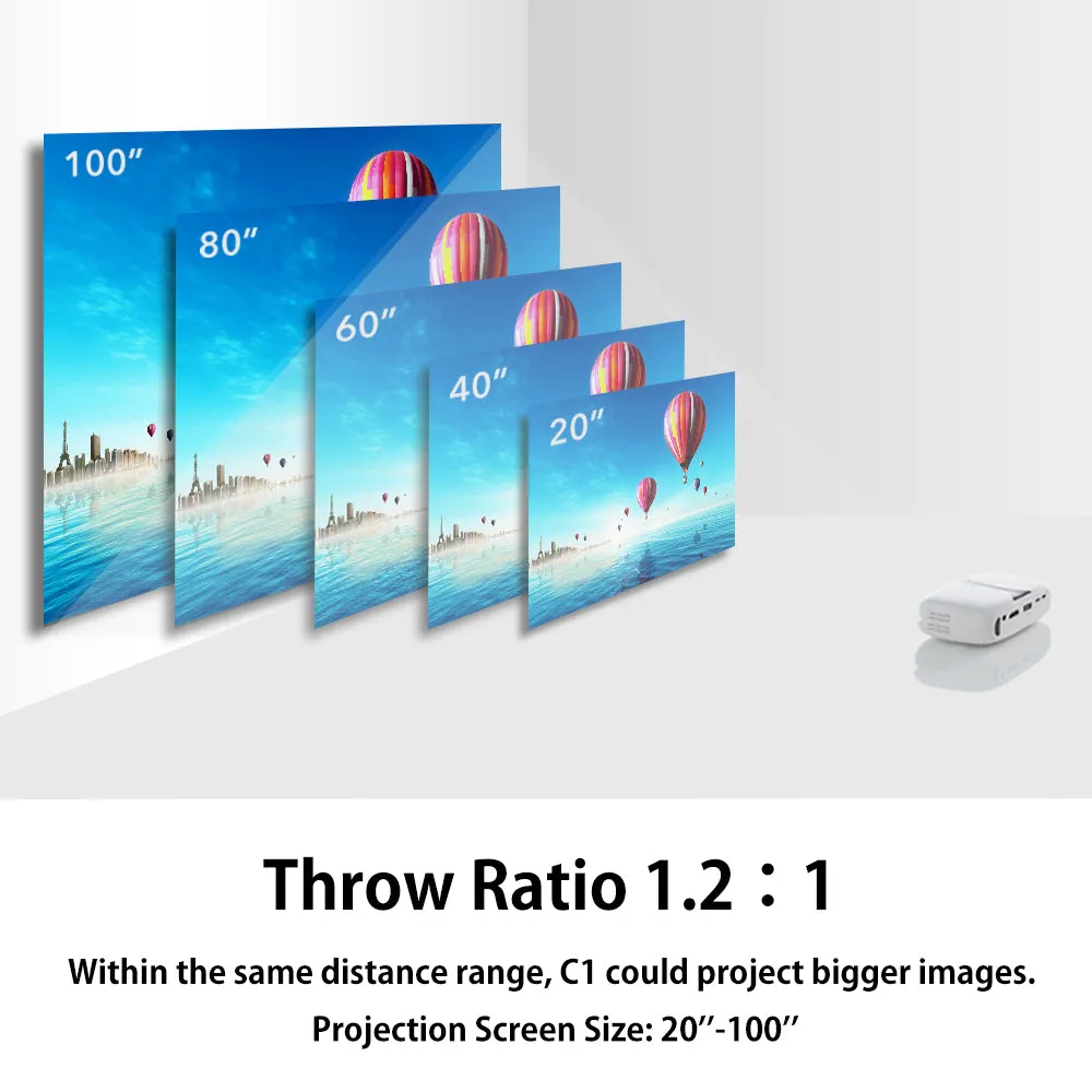 Compact Lite C1 | Home Theater Portable Mini Projector