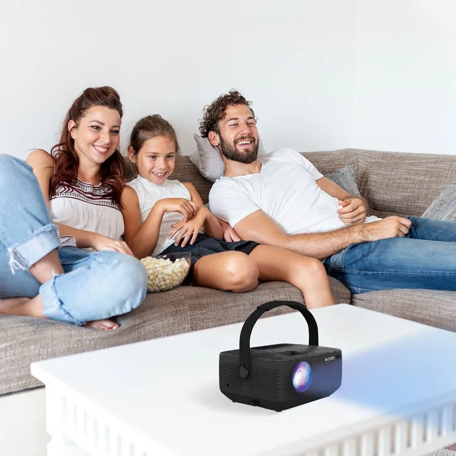 Core Innovations PRJ150BD 16:9 LCD HD Portable Home Theater Projector