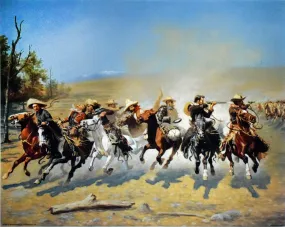 Cowboys Gun Battle