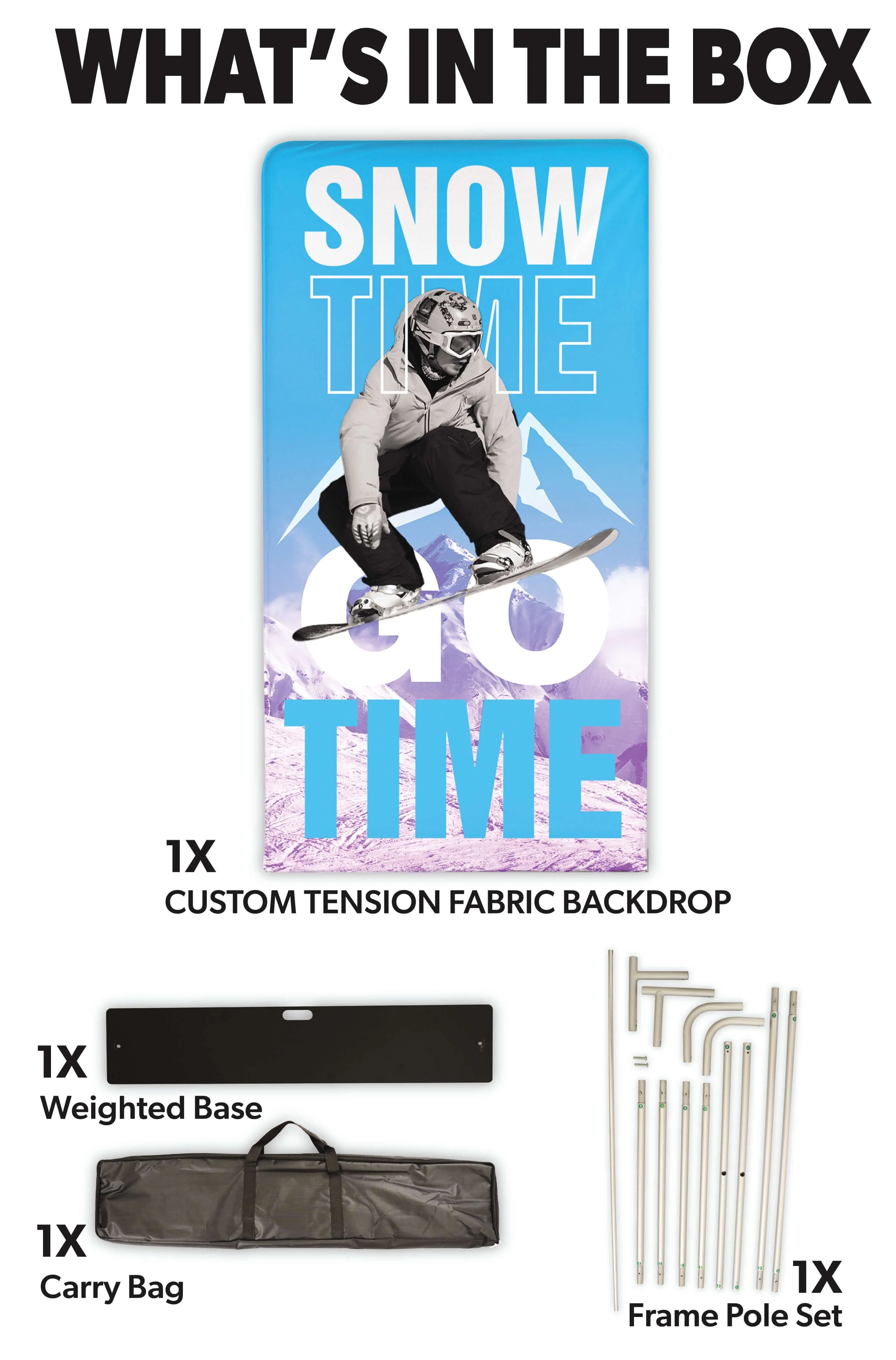 Custom Tension Fabric Banner