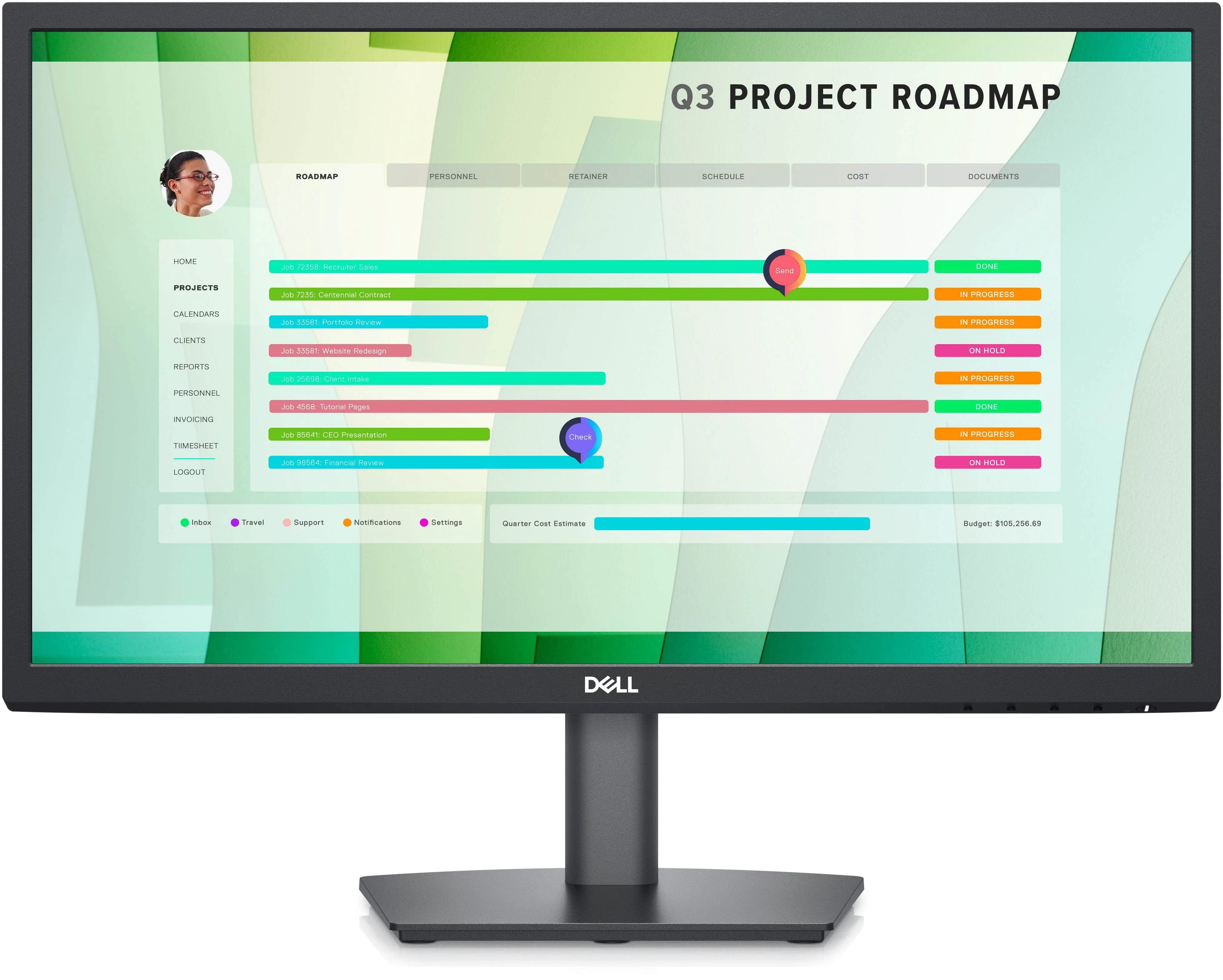 Dell 22 Monitor E2223 Hn 54.48 Cm (21.5 In) 210 Azzg