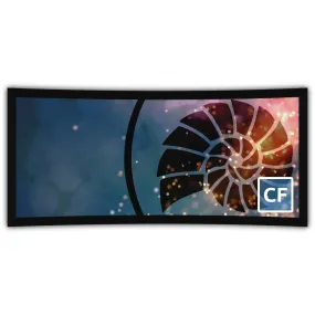 Deluxe Curved Series 2.35:1 141" High Contrast Grey Non-Coated MicroPerf