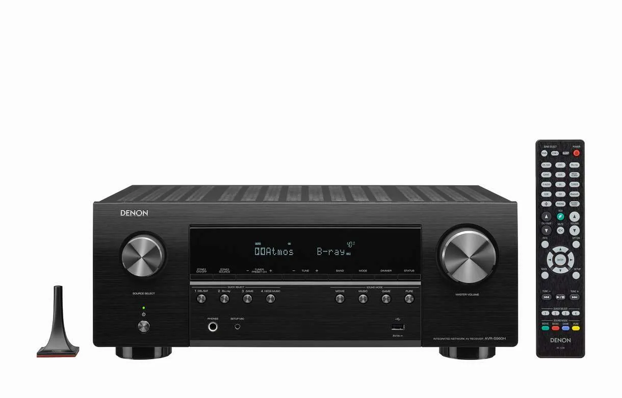 Denon AVR-S960H - 7.2 Channel Dolby Atmos AV Receiver