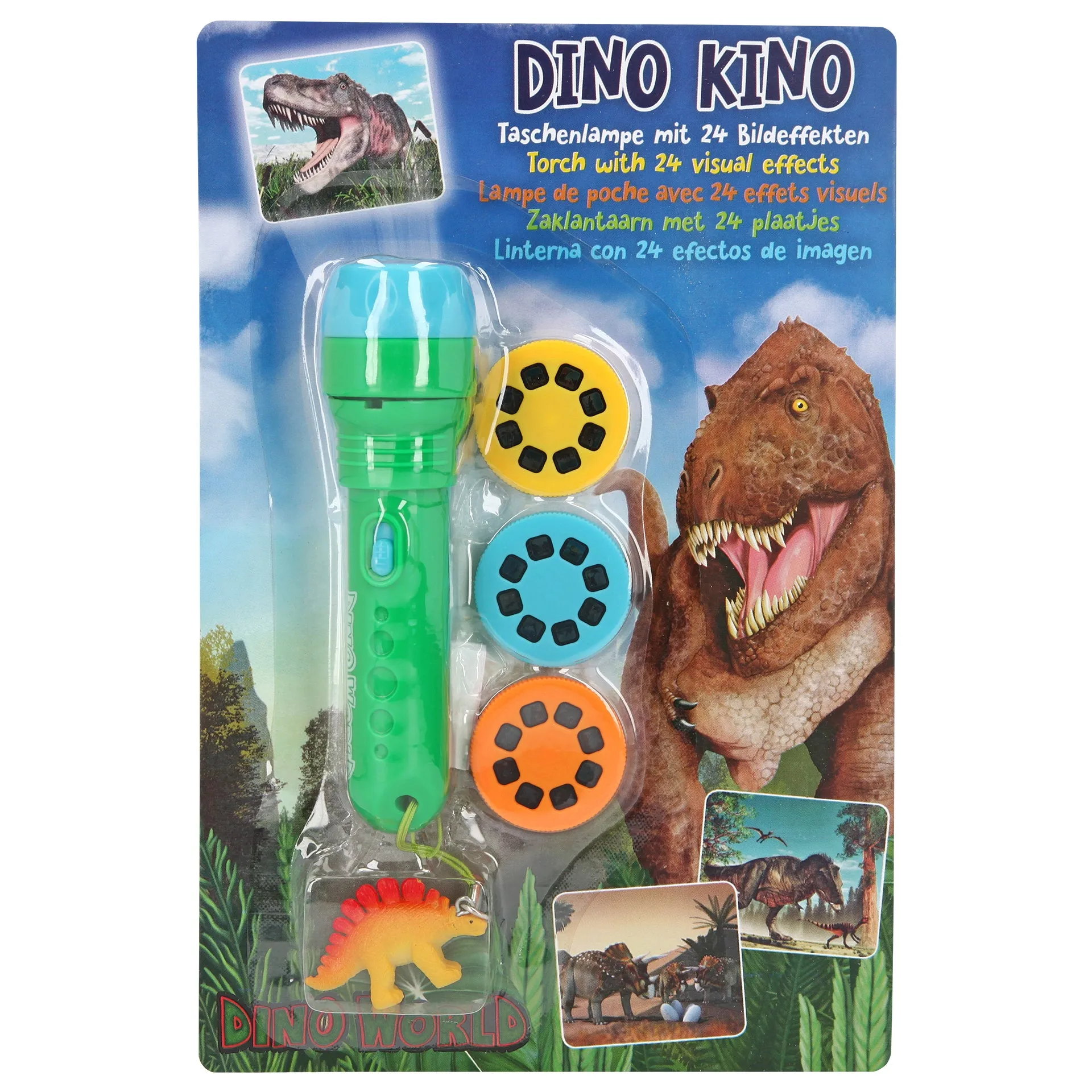 Depesche Dino World Torch with Visual Effects (1pc)