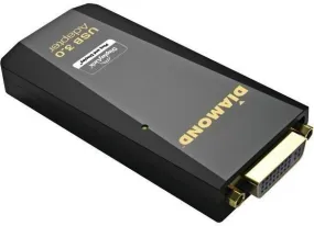DIAMOND BVU3500 USB 3.0-2.0 to DVI-HDMI-VGA Adapter