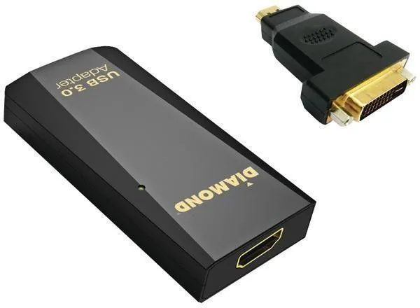 DIAMOND BVU3500H USB 3.0-2.0 to HDMI-DVI Adapter