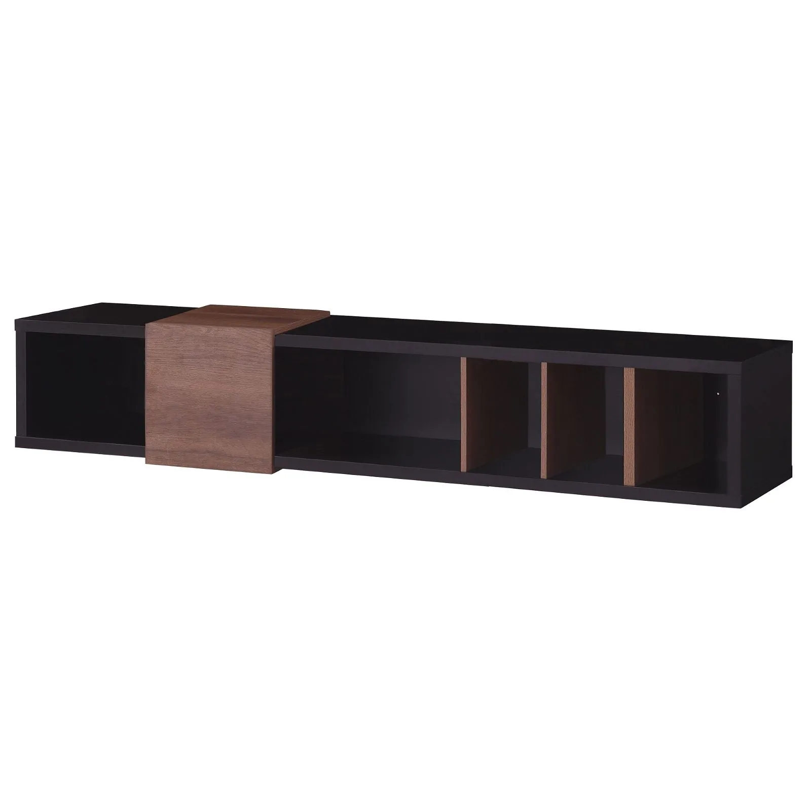 Dronus 1800 Floating Entertainment Unit, Hovering Wall Mount Black by Tauris™