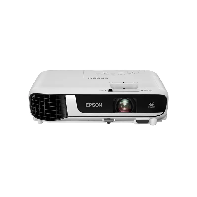 Epson EB-X51 XGA 3LCD Wired / Wireless Projector with 1024 x 768 with 3800 Lumes and 12000 Hours ECO Mode Built-in Multi Moderator Function with 50 Max Users for Classroom, Cinema, Business Presentation