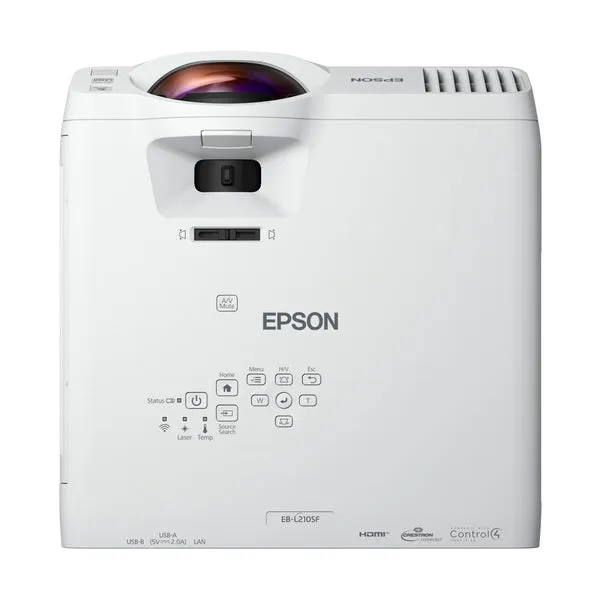 Epson PowerLite L210SF projector, white