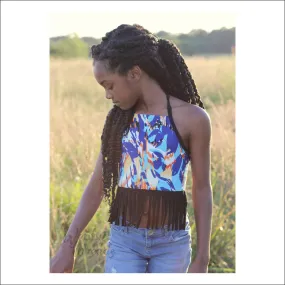 Evergreen Halter Top | Baby to Big Kid Sizes NB - 10 | Beginner Level Sewing Pattern