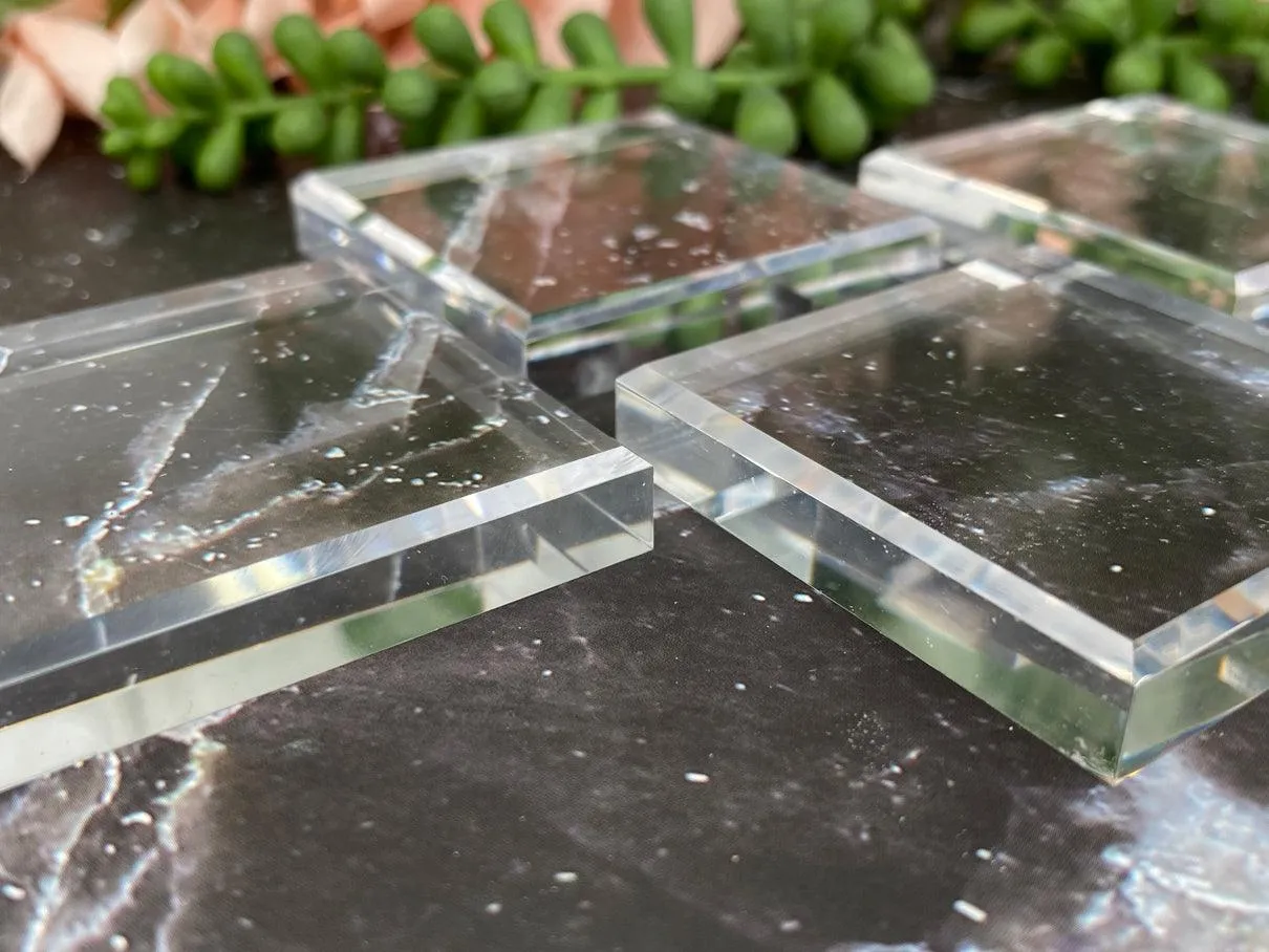 Faceted Acrylic Squares