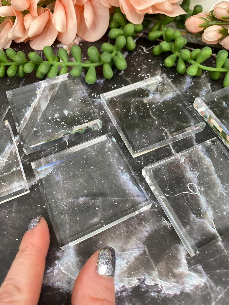 Faceted Acrylic Squares