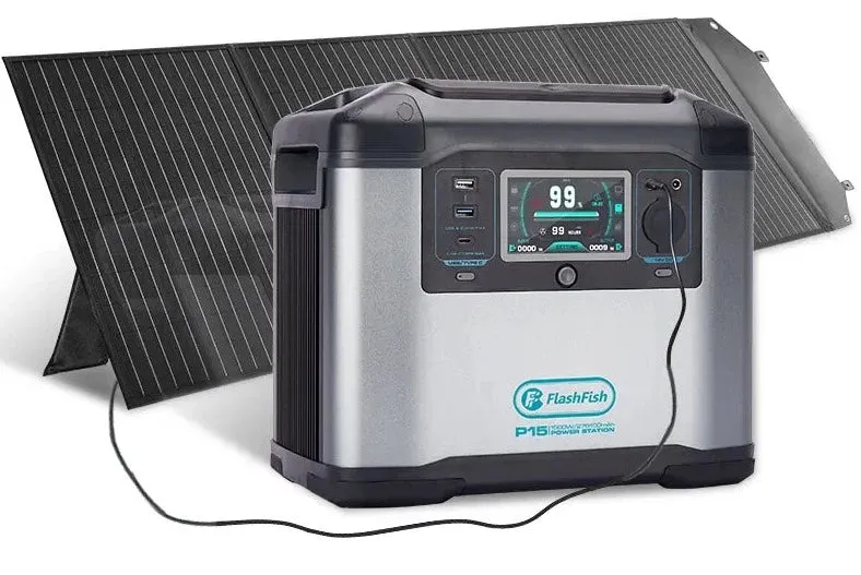 Flashfish P15 UPS Portable Power Station | 1500W 1008Wh