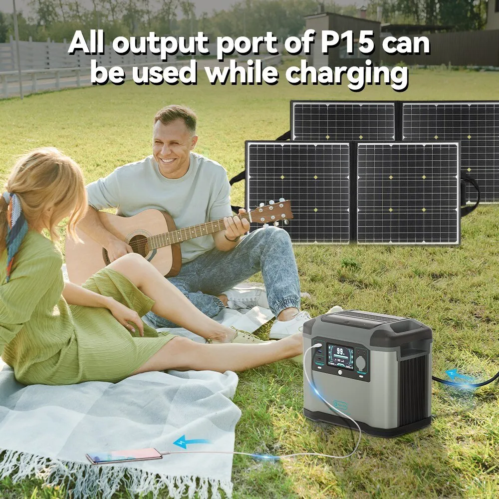 Flashfish P15 UPS Portable Power Station | 1500W 1008Wh