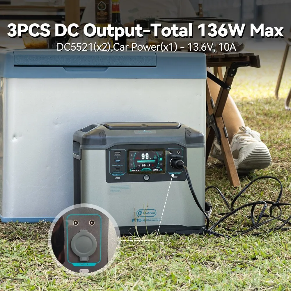 Flashfish P15 UPS Portable Power Station | 1500W 1008Wh