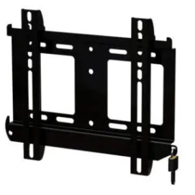 Flat-to-Wall Security Locking Mount for 22" to 43" Displays