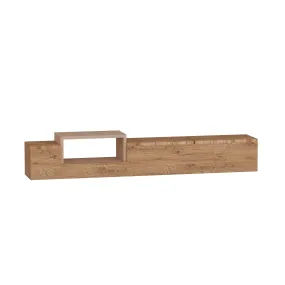 Floating TV Stand with Shelves Sarah