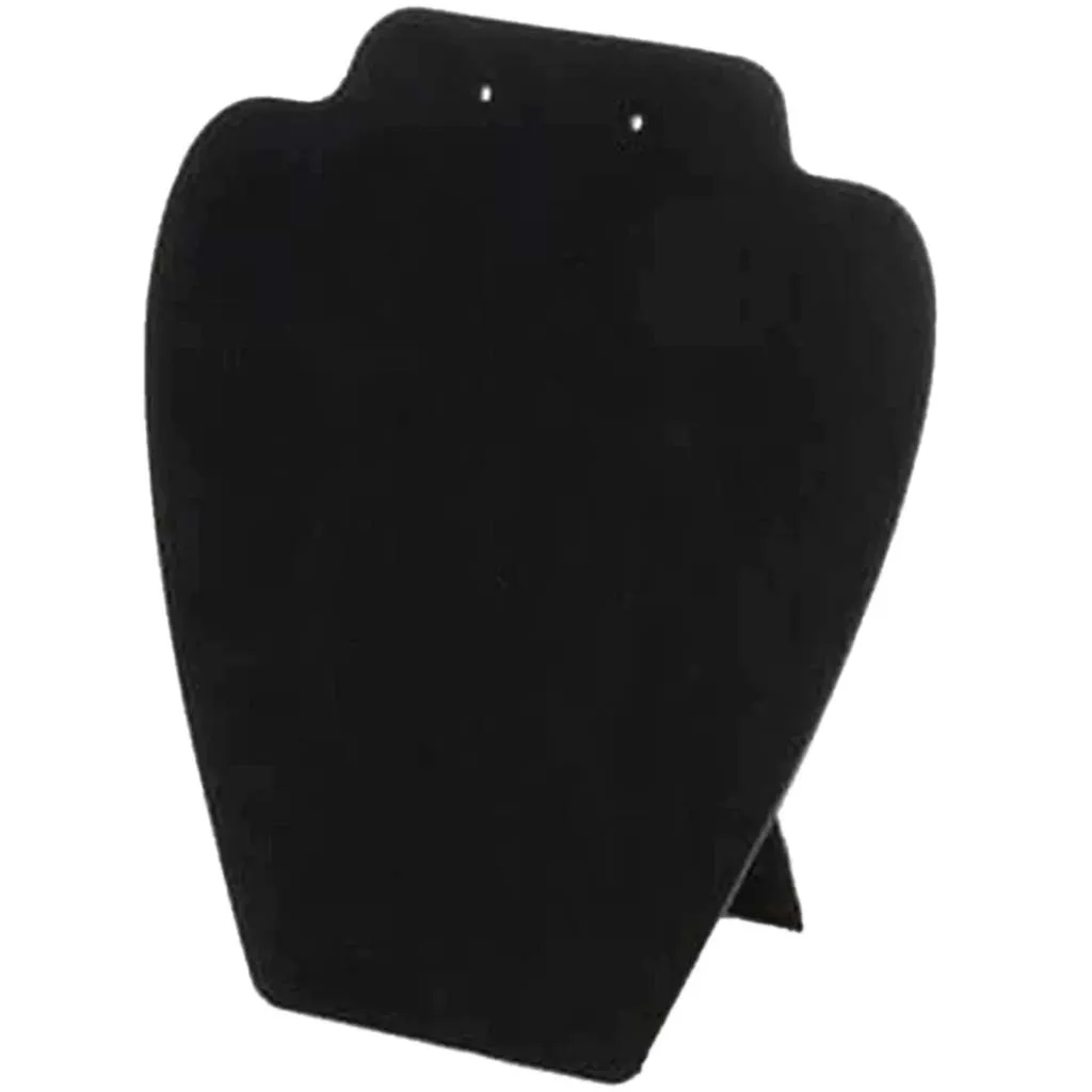 Folding Jewelry Stand Velvet Black 7.25 inches